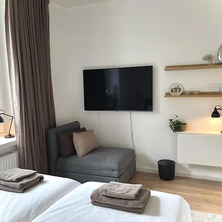 Salme, Downtown, King Bed & Ac Appartement